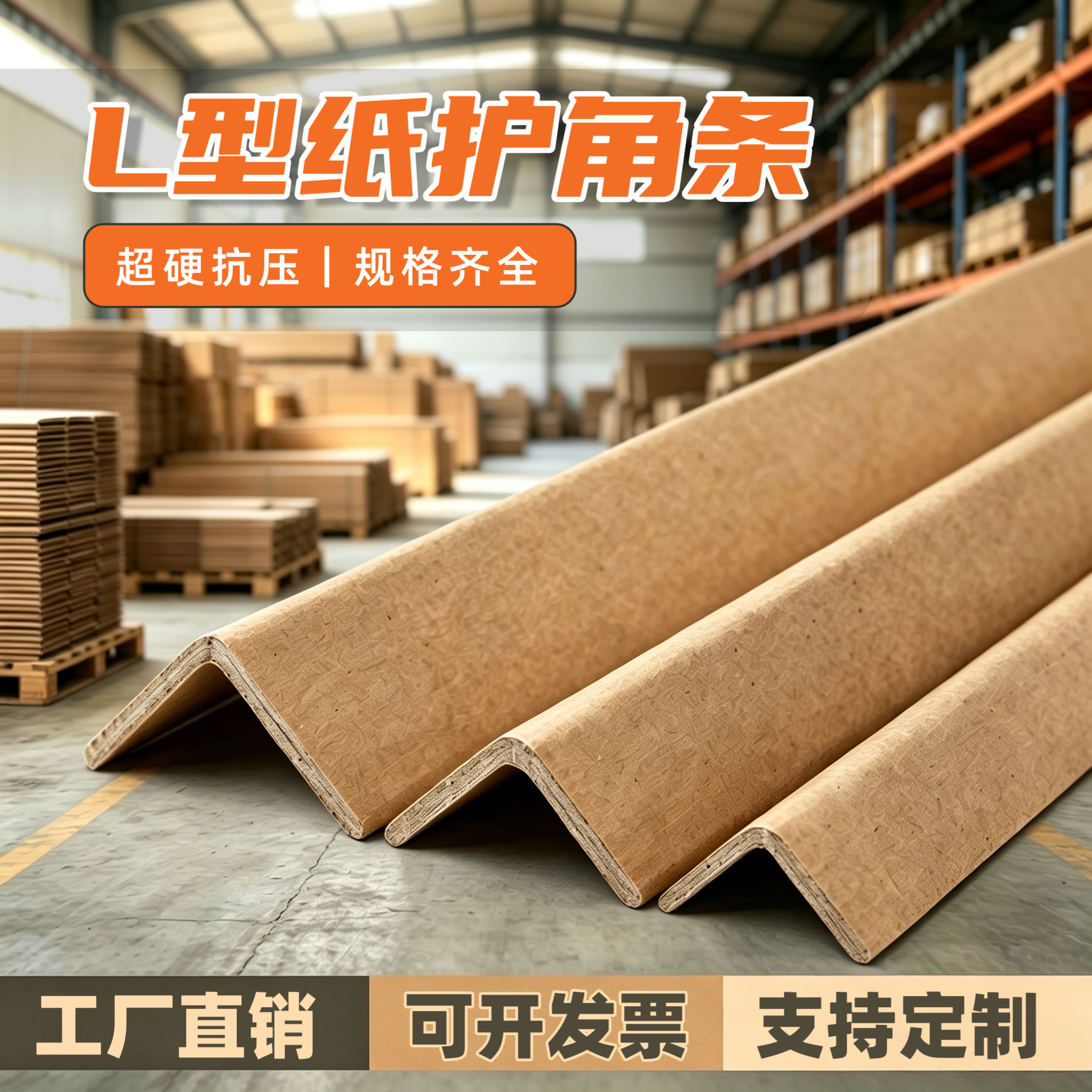 纸护角加硬阳角保护条纸箱打包条