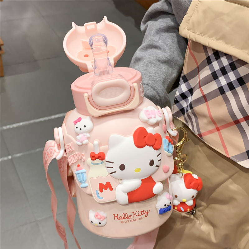 三丽鸥保温杯儿童水杯食品级316