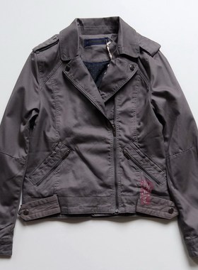 强货 法国KO*KAI 官网140欧 帅气有型 醉时尚  机车夹克 女T640