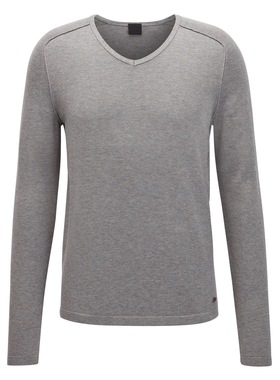 特 强货 德系高端 细腻舒适立体弧线 V领针织衫 男R388