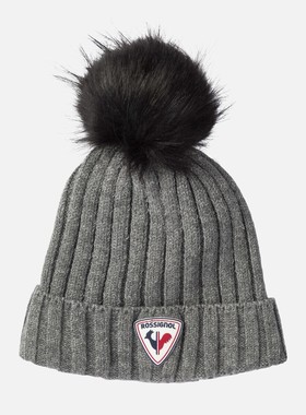 强货 法国鼎级ROSSIGN*L 25秋冬 专柜600+ 带绒毛线帽 女Y120