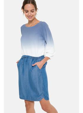 比利时时装 Ter*e Bleue 95欧 超时尚 超漂亮吊染 珠地针织衫V676