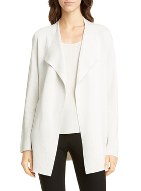 强货 美式时装E*LEEN FISHER 368美金 文艺范 真丝气质开衫女Y296