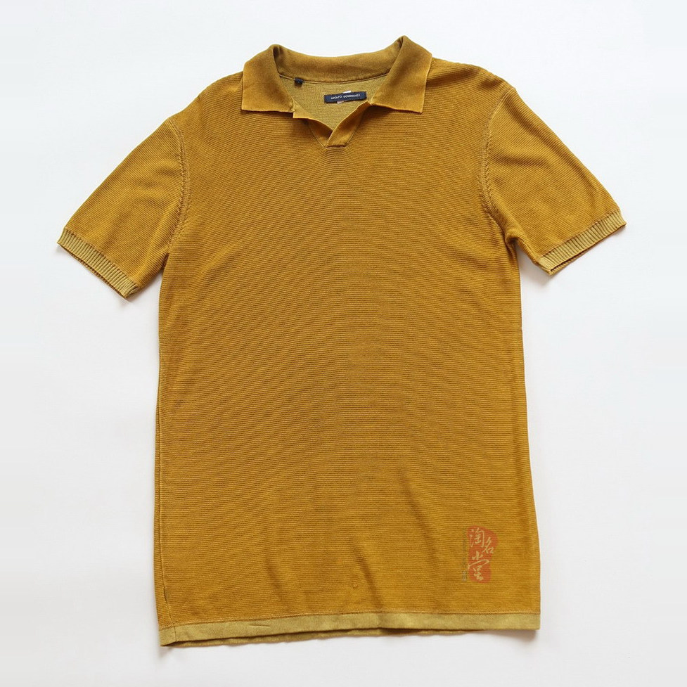 西班牙AD专柜1K雅痞范V领POLO衫