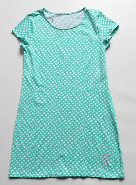 美式H*HO 128美金 高科技 UPF50+防晒 舒适印花连衣裙V014