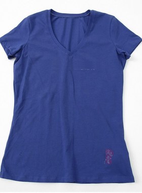 淘名堂 特  夏季专柜款 经典字母钉珠镶钻 短袖t恤 女K612