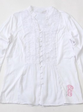 特 美式休闲 88美刀 品位 簇花塔克  设计感时装上衣 女P785