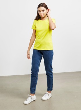 强货 时尚简约 西K Jeans 专柜790 舒适纯棉 LOGO款短袖T恤U033