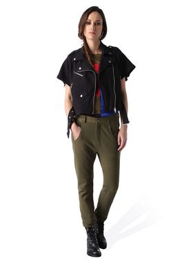 意大利DSL D*ESEL 专柜3500+ 蕞牛Jogg Jeans立裁针织牛仔女X152