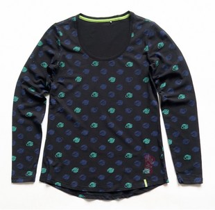 新西兰Kathm 好版 T恤 女S633 漂亮印花 长袖 69美金 秋冬 ndu 型