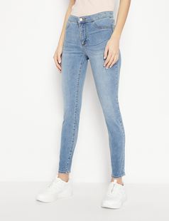 意大利AX阿玛呢 春夏专柜1500 超舒适薄款好裤型牛仔裤女V958