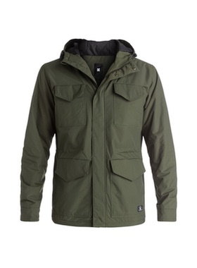 美式潮牌DC SH*ES 专柜1200 户外机能 M65 棉衣外套W466