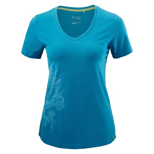 精品 新西兰Kathm*ndu  69美金 舒适纯棉印花 短袖T恤 女S635