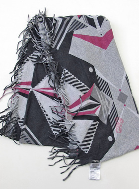 强货  意大利DSL D*ESEL 超酷流苏 个性印花 舒适 围巾 男女O264