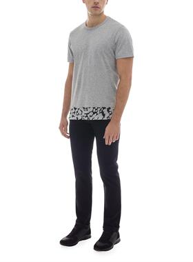 特 英伦时尚PS 125美  拼接时尚款 柔棉帅气短袖T恤 男O838