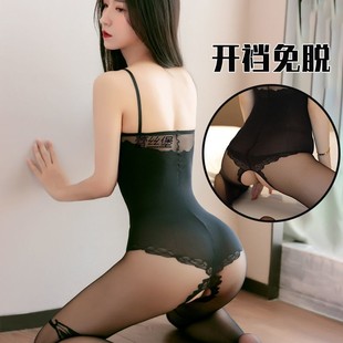 情绪衣服 情趣内衣开档女人调情激情透视连体情却情侣用品性趣套装