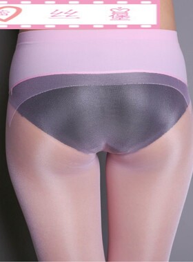 5D丝滑油亮光泽绸缎感超薄丝袜女全透明性感连裤袜