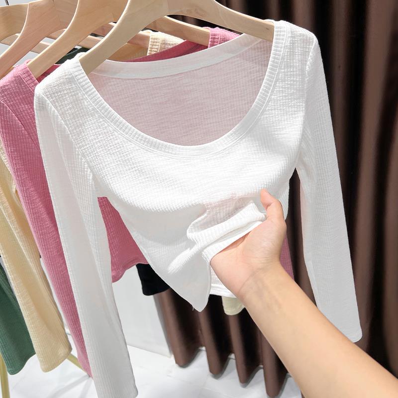 内衬打底衫2023新款女秋冬