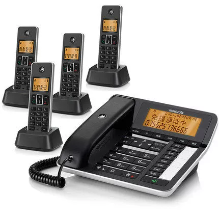 Motorola C7501RC Автоматическая запись Телефонная отчетность ребенка Материал Матери -Машины Офис Офис Черный список автоответчиков