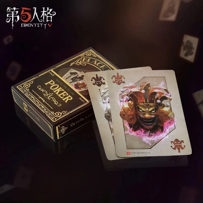 第五人格游戏周边高清图案扑克牌魔术练习休闲娱乐卡牌高级精美