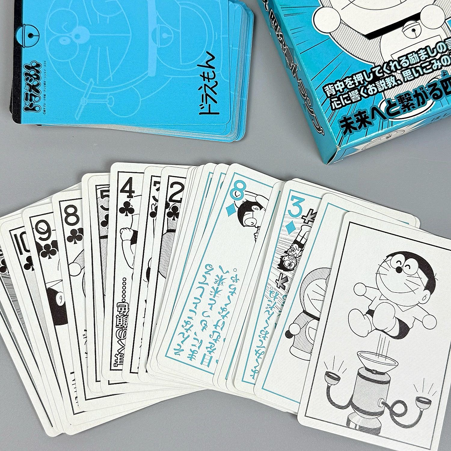哆啦A梦古早漫画系列扑克牌聚会日本游戏纸牌可爱学生宿舍娱乐