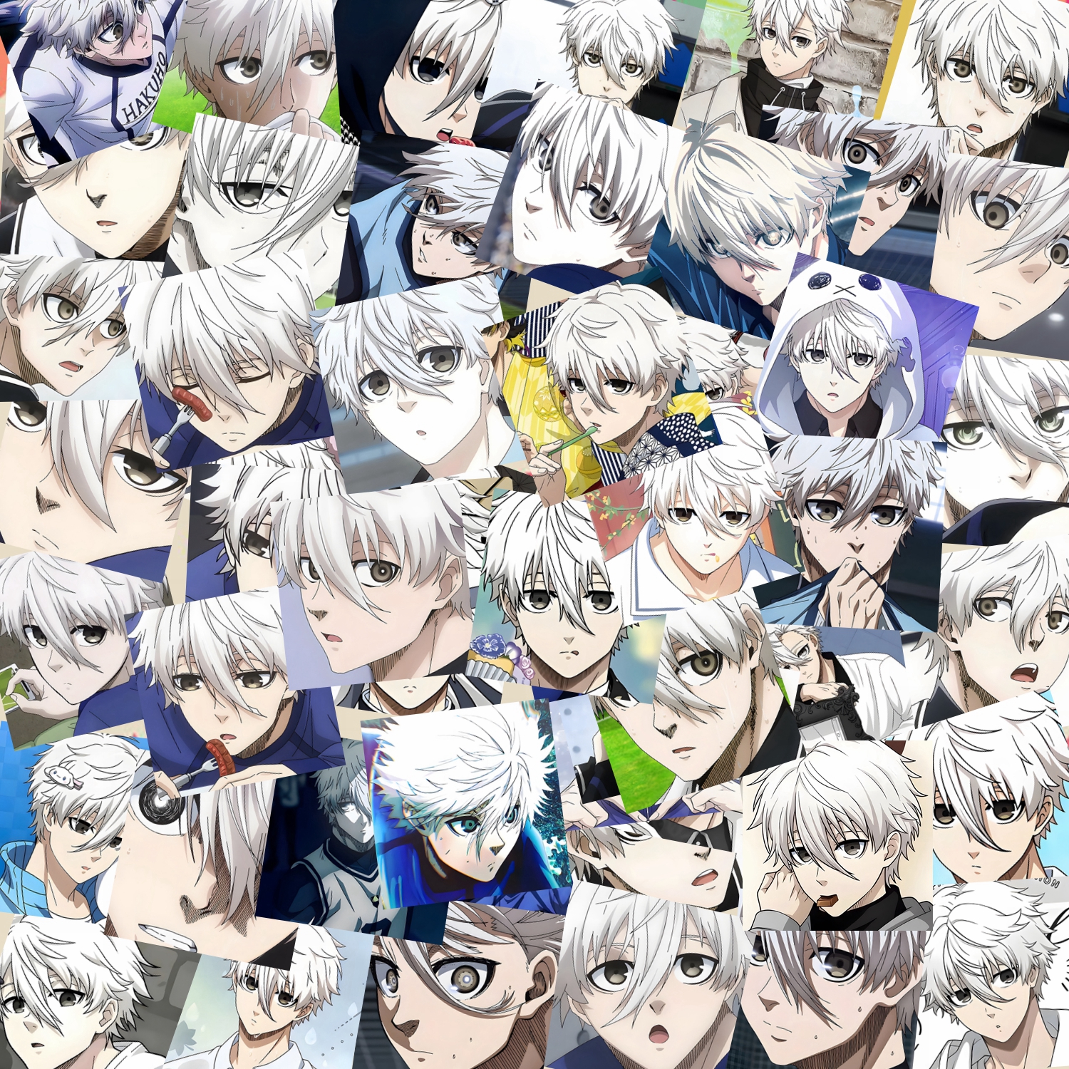 凪诚士郎贴纸单人贴画蓝色监狱nagi贴画包防水防晒贴书贴墙贴装饰