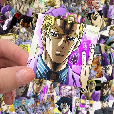 吉良吉影贴画JOJO周边贴纸手机壳笔记本文具盒贴动漫高清贴纸包邮