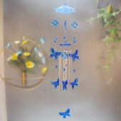 创意星星风铃挂饰可爱男女生日礼品日式 卧室房间客厅装 饰礼物挂件