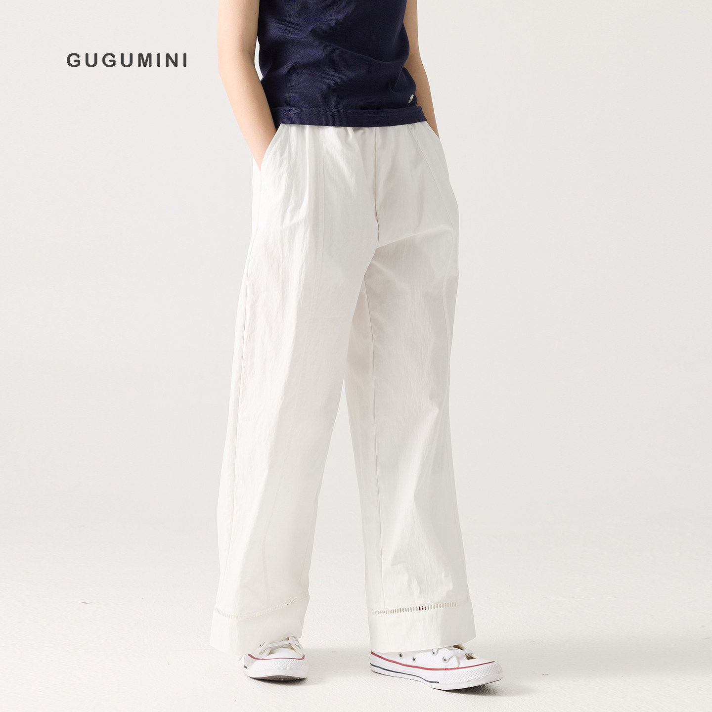 gugumini夏季女童直筒裤图片