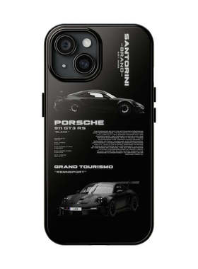 ins款汽车图二合一外贸款ig菲林壳苹果16pm/14/13/12保护套tk爆款