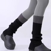 2025春秋新款 袜子女中筒袜ins潮百搭运动袜套透气防臭堆堆袜脚套