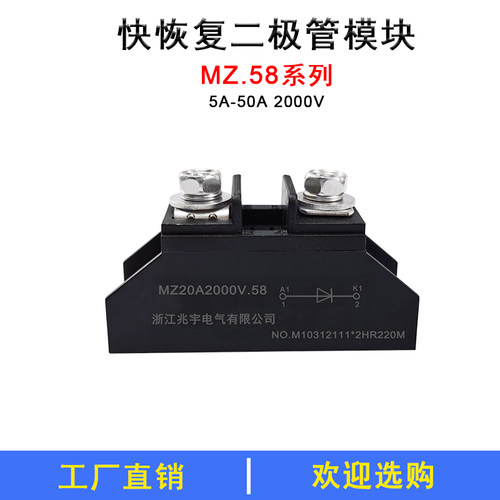 MZ20A快恢复二极管30A40A2000V