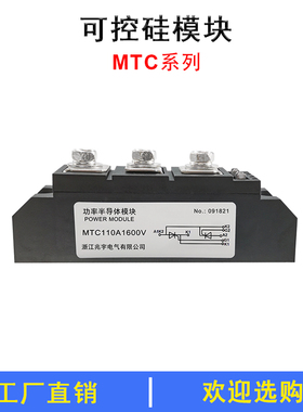 MTC110A-16可控硅模块200A300A500A1600V温州软启动BTA晶闸管182A