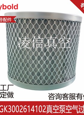 LeyboldD90L/D40/D60/D63真空泵油雾分离器GK3002614102滤芯