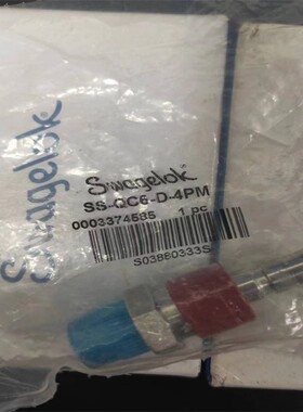 parker派克SS-QC6-B-6PM快速接头美国SwageIok世伟洛克
