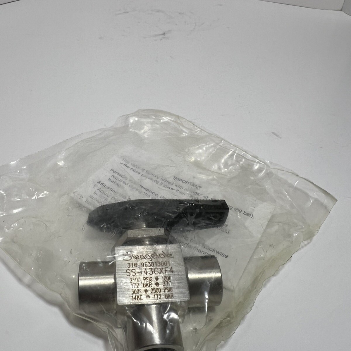 Swagelok世伟洛克针型阀接头阀岛