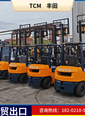 外贸直销TOYOTA小松TCM2.5吨3吨5吨柴油叉车,日本原装进口叉车