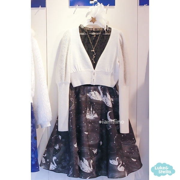 iamfino 清仓 天鹅湖印花闪耀夜空银河星座亮片梦幻半身蓬蓬裙|ruв категории Женская одежда, юбка - от Buy2taobao.com для оказания профессиональной услуги покупки агента Taobao