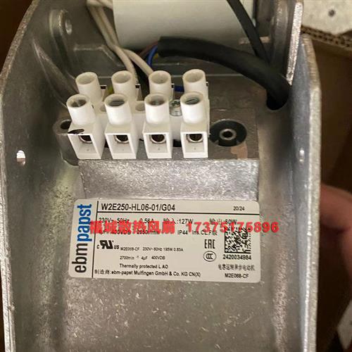 W2E250-HL06-01/G04全新原装ebmpapst电控柜箱排耐高温散热风扇