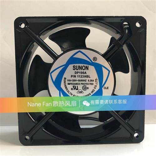 全新 SP/DP100A P/N 1123HSL HBL XSL XBL 110V散热风扇
