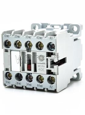 10年老店 美国GE通用 MCRA040AT 中间控制继电器 4NO 常开 常闭NC