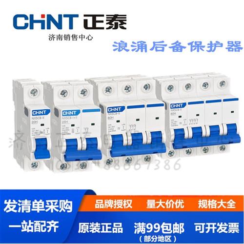 浪涌后备保护器NXSCB-+ 12.5H 4P  40 65 80 100KA2P3P4P