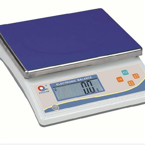 上海浦春高精度电子天平3kg 6kg 15kg 30kg电子秤计重称电子称