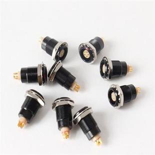 外壳镀黑航空连接器接头 9芯插头插座 302 EGG FGG