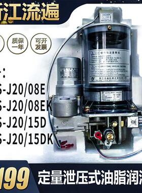 浙江流遍电动油脂润滑泵DBSJ20/08DK08D315DK15EK扬力冲床黄油泵