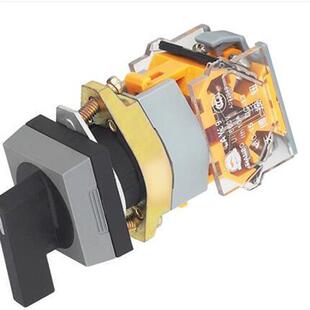 11CXF 二位置长柄方形自复位旋钮 LAY39A 正品