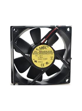 原装 AD0824HS-A70/A71/A76GL散热风扇8CM厘米8025 24V 0.16A