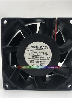 3115RL-05W-B66/B60/69 8038 DC24V 0.50A 8CM变频器散热风扇