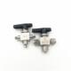 不锈钢卡套三通球阀 16气路配件 6mm1 316耐腐蚀 不锈钢阀门3