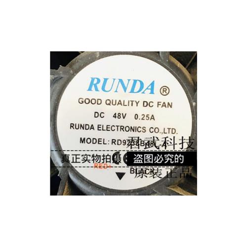 RUNDA 润达 RD9238B48L-A 48V 0.25A  9038 2线变频器风扇